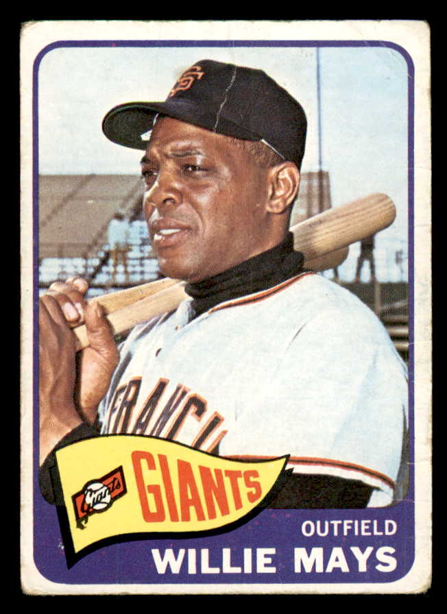 1965 Topps Baseball #250 Willie Mays Giants FR-GD 540846