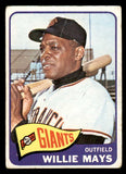 1965 Topps Baseball #250 Willie Mays Giants FR-GD 540846