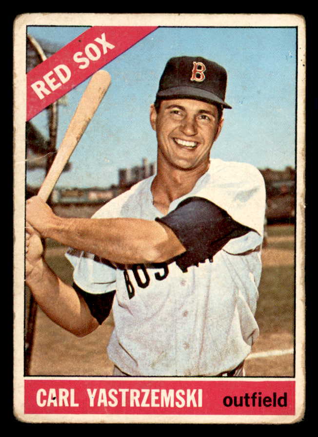 1966 Topps Baseball #070 Carl Yastrzemski Red Sox VG 540850