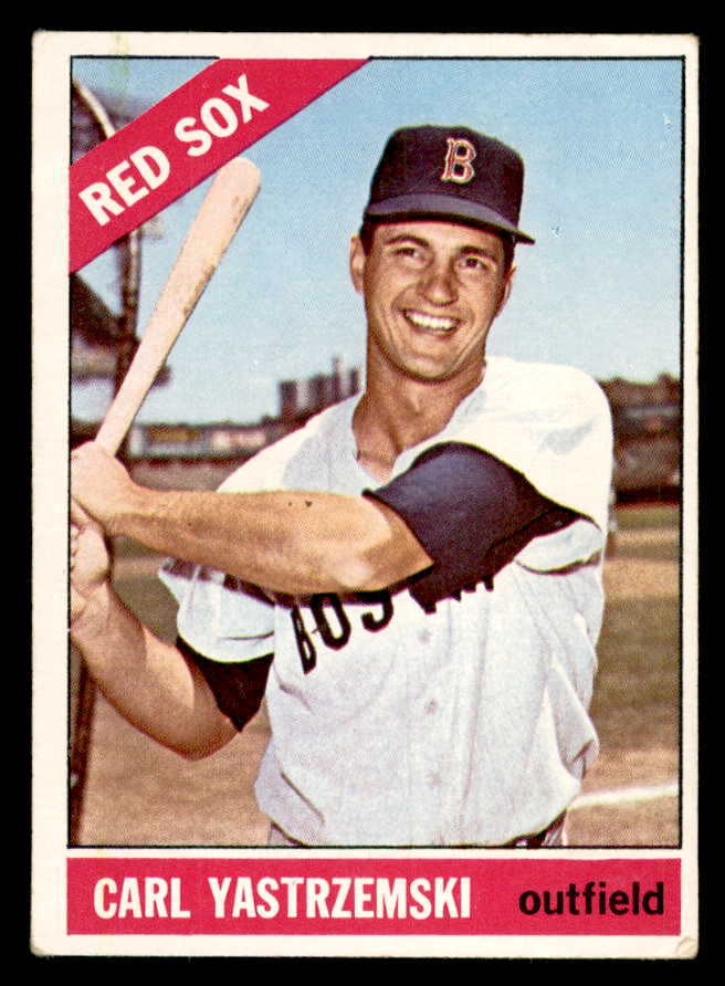 1966 Topps Baseball #070 Carl Yastrzemski Red Sox VG-EX 540851