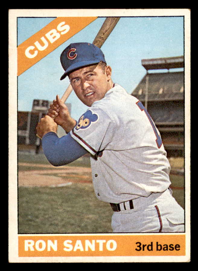 1966 Topps Baseball #290 Ron Santo Cubs EX 540860