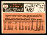 1966 Topps Baseball #255 Willie Stargell Pirates EX 540861