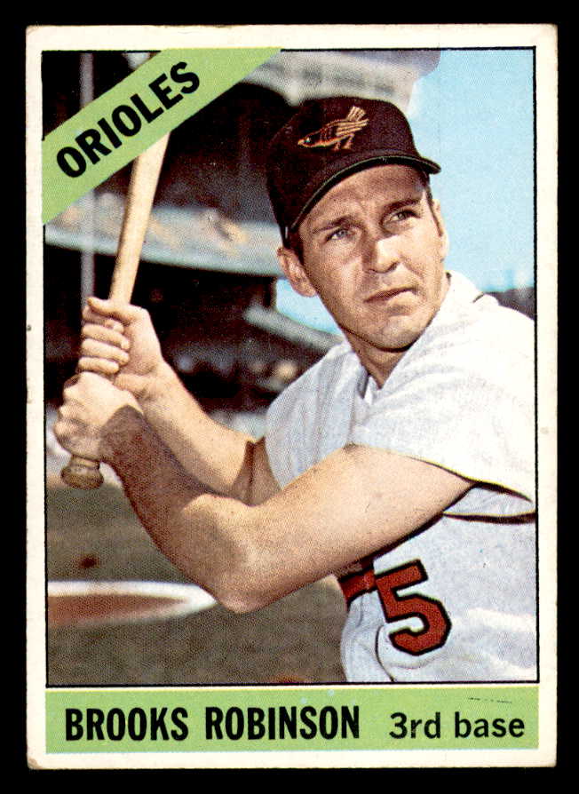 1966 Topps Baseball #390 Brooks Robinson Orioles VG-EX 540862