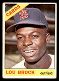 1966 Topps Baseball #125 Lou Brock Cardinals FR-GD 540871