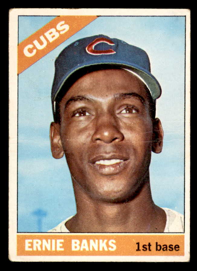 1966 Topps Baseball #110 Ernie Banks Cubs GD-VG 540877