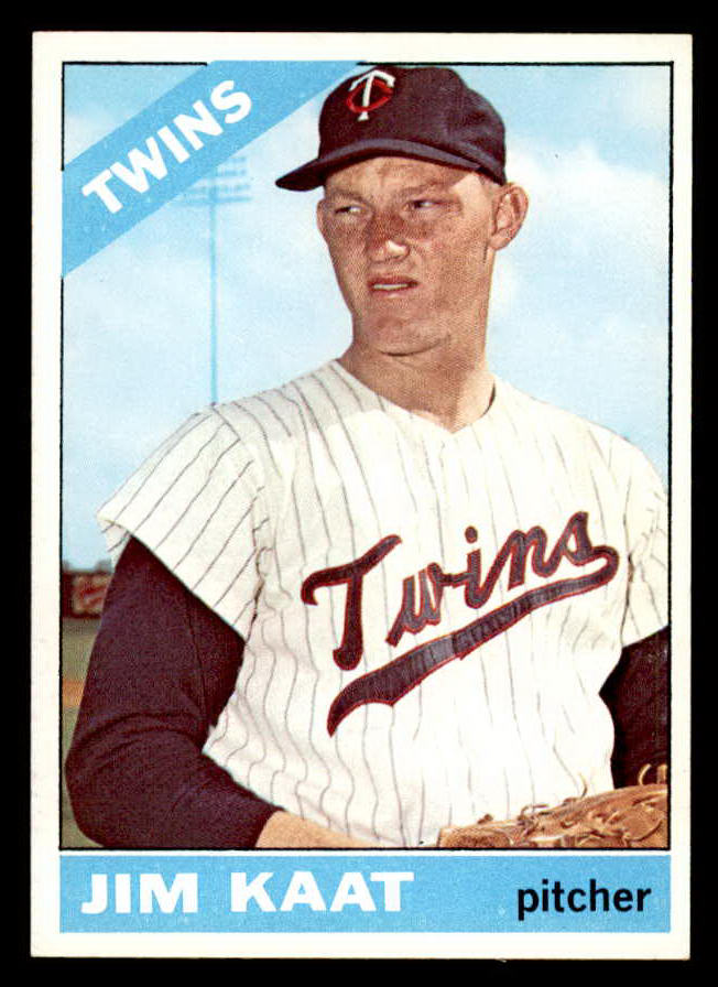 1966 Topps Baseball #445 Jim Kaat Twins NR-MT 540886