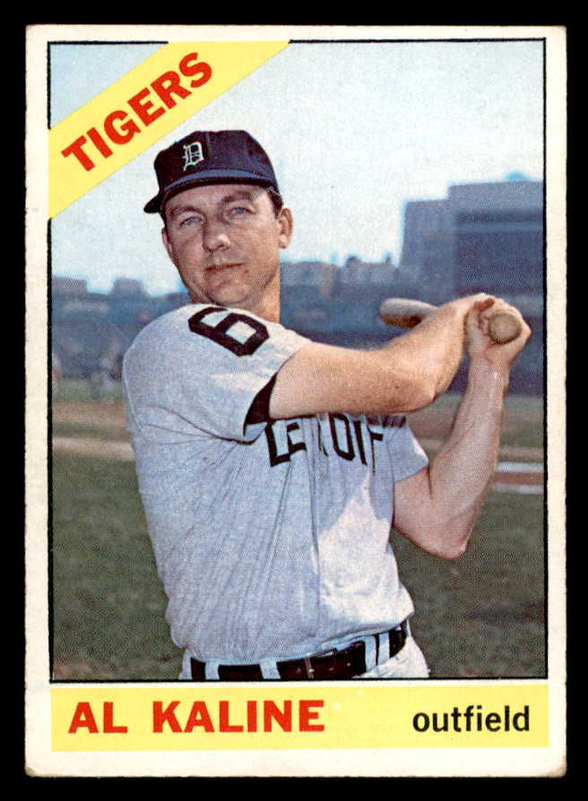 1966 Topps Baseball #410 Al Kaline Tigers VG-EX 540887