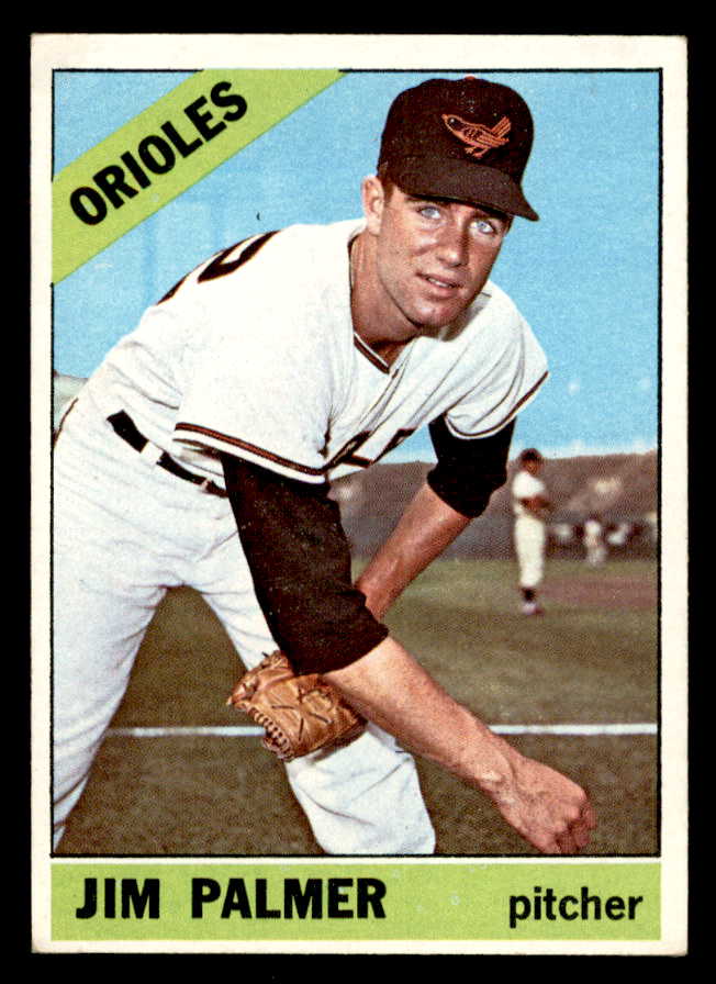 1966 Topps Baseball #126 Jim Palmer Orioles EX 540892