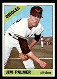1966 Topps Baseball #126 Jim Palmer Orioles EX 540892
