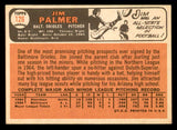 1966 Topps Baseball #126 Jim Palmer Orioles EX 540892