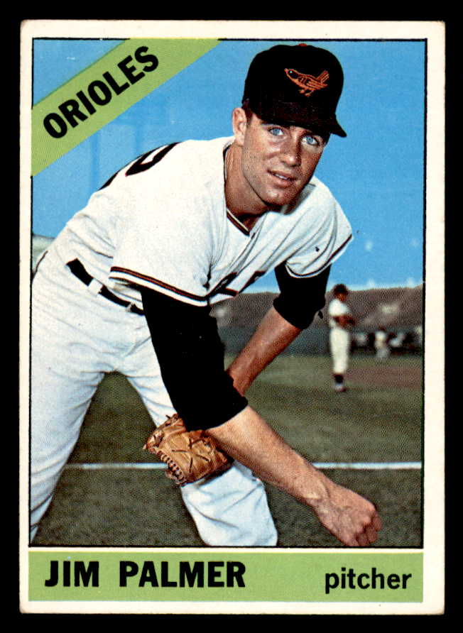 1966 Topps Baseball #126 Jim Palmer Orioles VG-EX 540894