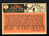 1966 Topps Baseball #126 Jim Palmer Orioles VG-EX 540894
