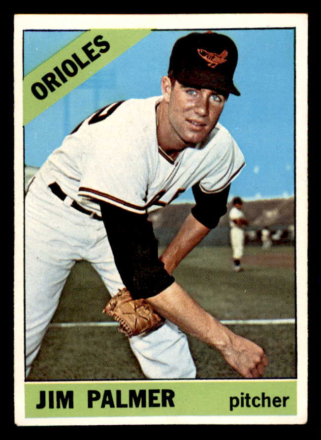1966 Topps Baseball #126 Jim Palmer Orioles VG-EX 540895