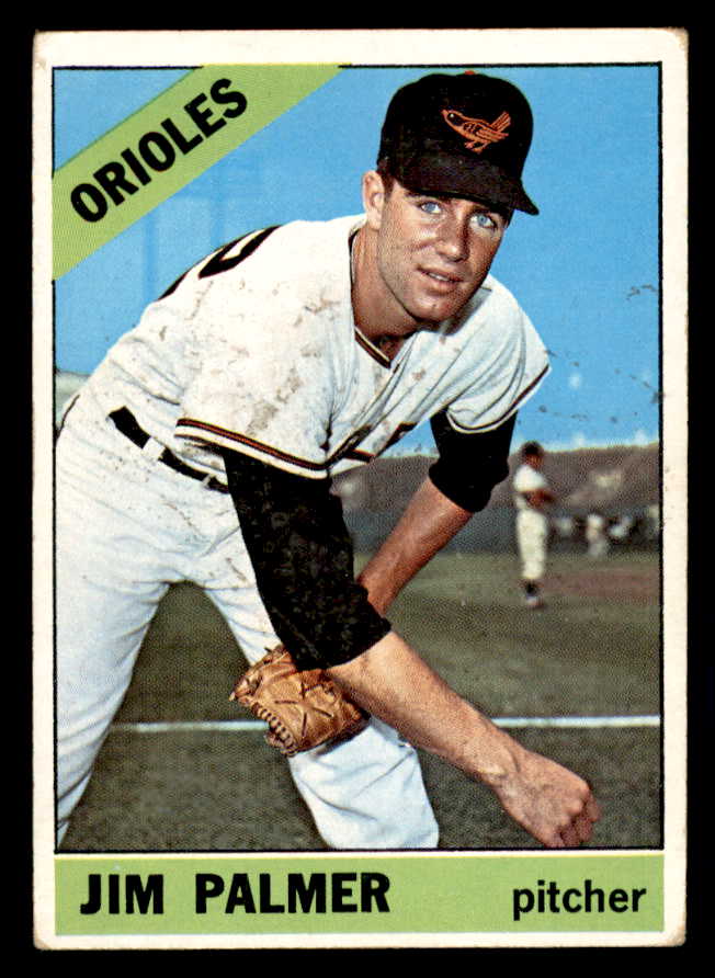 1966 Topps Baseball #126 Jim Palmer Orioles VG 540897