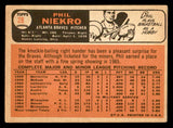 1966 Topps Baseball #028 Phil Niekro Braves VG 540899