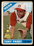 1966 Topps Baseball #072 Tony Perez Reds FR-GD 540901