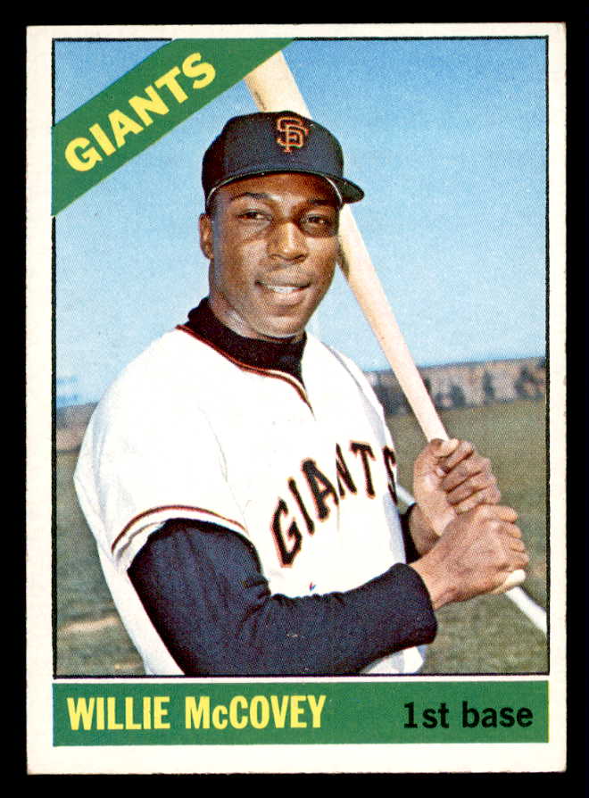1966 Topps Baseball #550 Willie McCovey Giants EX 540902