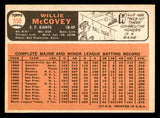 1966 Topps Baseball #550 Willie McCovey Giants EX 540902