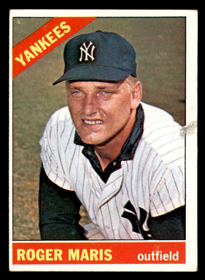 1966 Topps Baseball #365 Roger Maris Yankees VG 540907