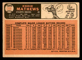 1966 Topps Baseball #200 Eddie Mathews Braves VG-EX 540910