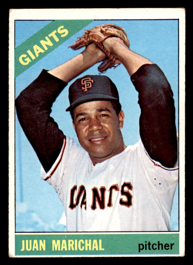 1966 Topps Baseball #420 Juan Marichal Giants VG-EX 540913