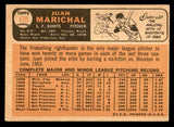 1966 Topps Baseball #420 Juan Marichal Giants VG-EX 540913