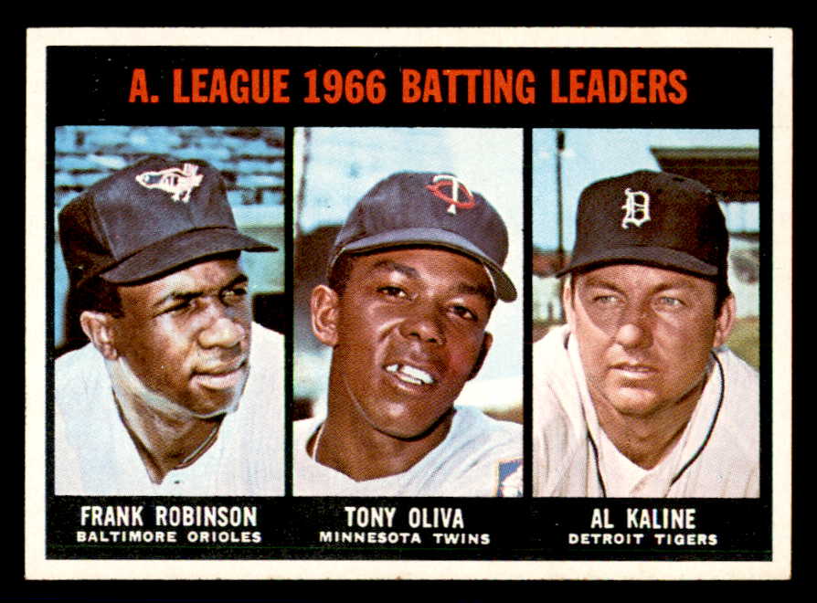 1967 Topps Baseball #239 A.L. Batting Leaders Robinson NR-MT 540914