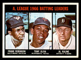 1967 Topps Baseball #239 A.L. Batting Leaders Robinson NR-MT 540914