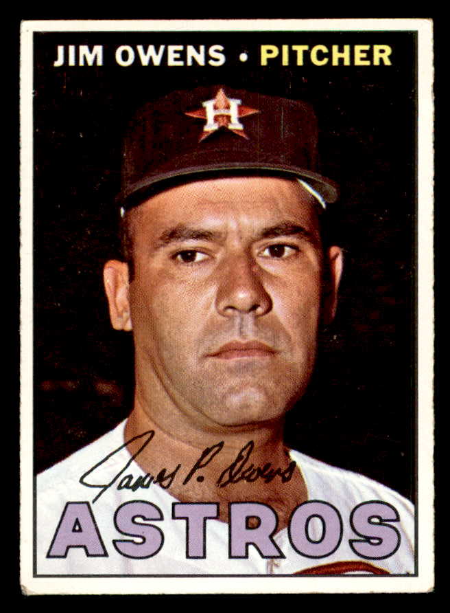 1967 Topps Baseball #582 Jim Owens Astros VG-EX 540934