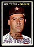1967 Topps Baseball #582 Jim Owens Astros VG-EX 540934