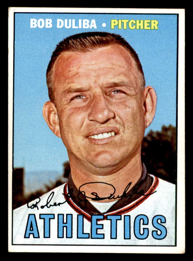 1967 Topps Baseball #599 Bob Duliba A's EX-MT 540938