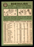 1967 Topps Baseball #599 Bob Duliba A's EX-MT 540938