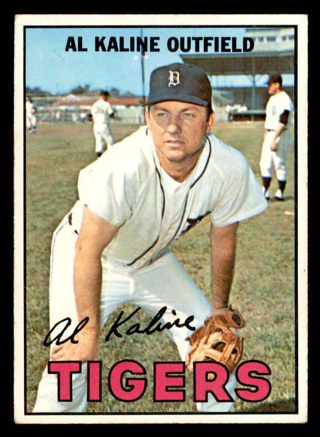 1967 Topps Baseball #030 Al Kaline Tigers EX+/EX-MT 540944