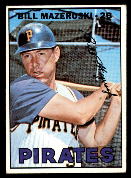 1967 Topps Baseball #510 Bill Mazeroski Pirates VG-EX 540961