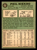 1967 Topps Baseball #456 Phil Niekro Braves EX+/EX-MT 540964