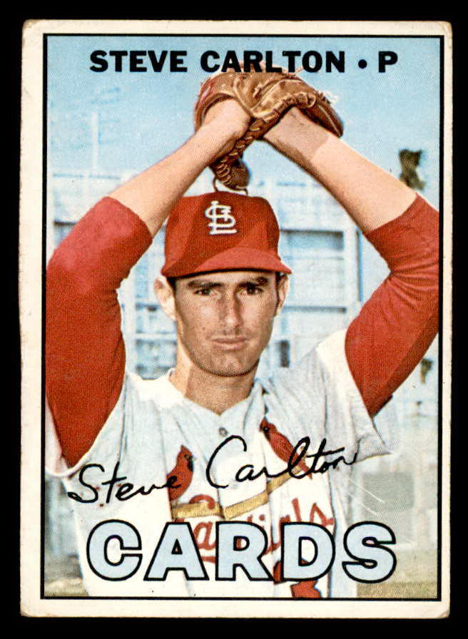 1967 Topps Baseball #146 Steve Carlton Cardinals VG 540974