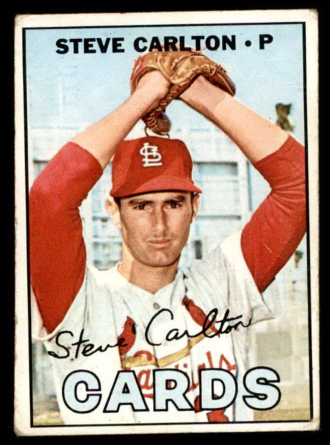 1967 Topps Baseball #146 Steve Carlton Cardinals VG 540975