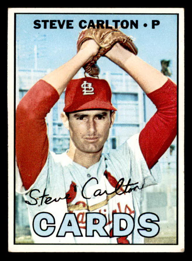 1967 Topps Baseball #146 Steve Carlton Cardinals EX+/EX-MT 540976