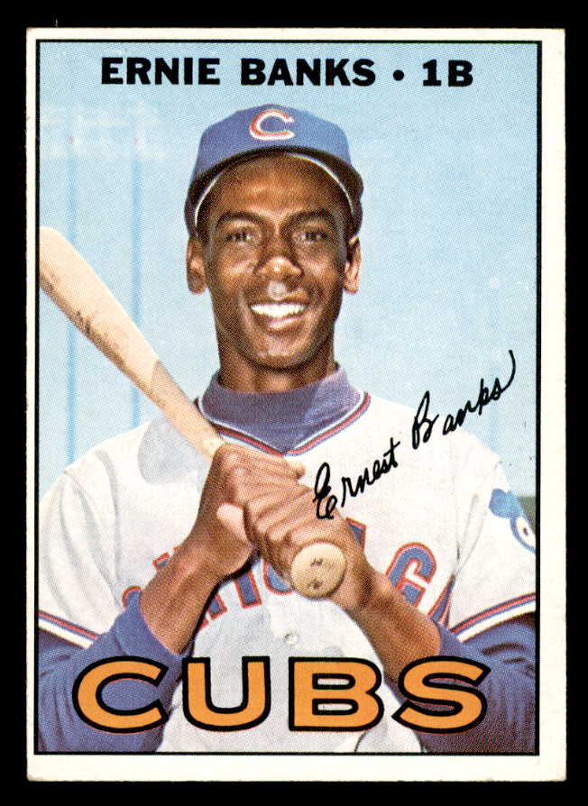 1967 Topps Baseball #215 Ernie Banks Cubs EX-MT 540978