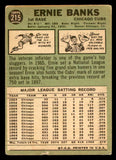 1967 Topps Baseball #215 Ernie Banks Cubs VG 540979