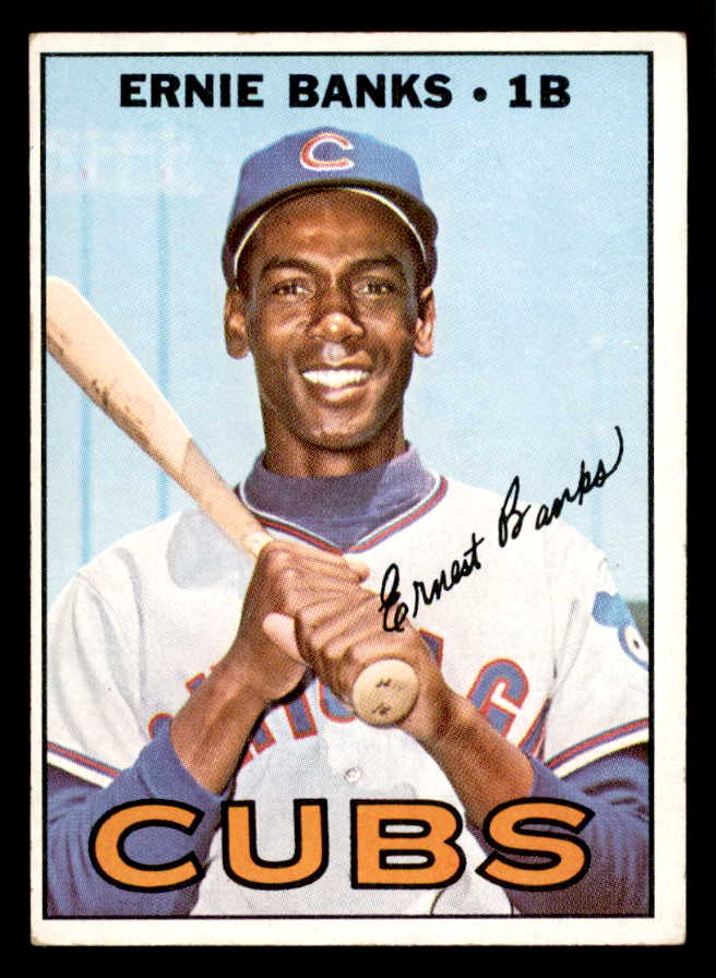 1967 Topps Baseball #215 Ernie Banks Cubs EX+/EX-MT 540984