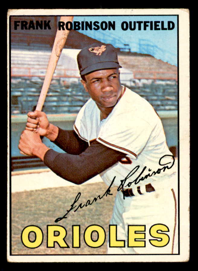 1967 Topps Baseball #100 Frank Robinson Orioles VG 540987
