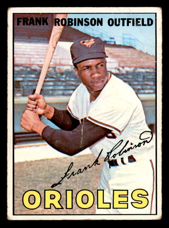 1967 Topps Baseball #100 Frank Robinson Orioles FR-GD 540988