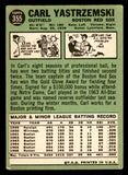 1967 Topps Baseball #355 Carl Yastrzemski Red Sox VG 540991