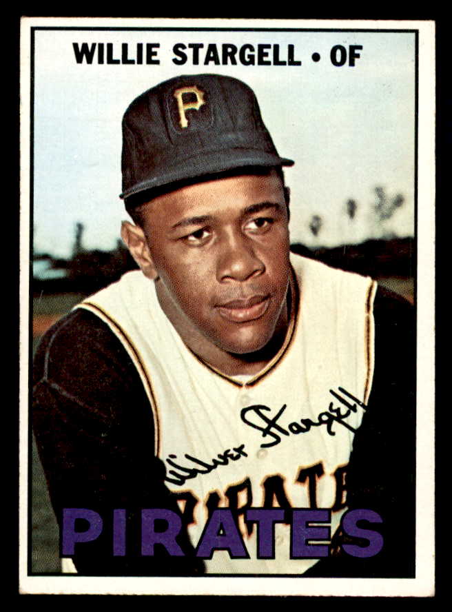 1967 Topps Baseball #140 Willie Stargell Pirates EX-MT 540993
