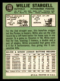 1967 Topps Baseball #140 Willie Stargell Pirates EX-MT 540993