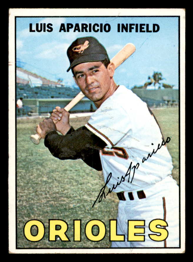 1967 Topps Baseball #060 Luis Aparicio Orioles EX 540995