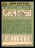 1967 Topps Baseball #445 Don Sutton Dodgers EX 540998