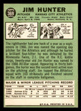 1967 Topps Baseball #369 Catfish Hunter A's EX-MT 541004