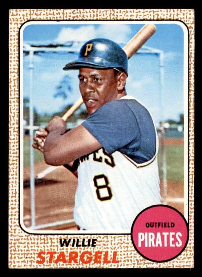 1968 Topps Baseball #086 Willie Stargell Pirates EX-MT 541009